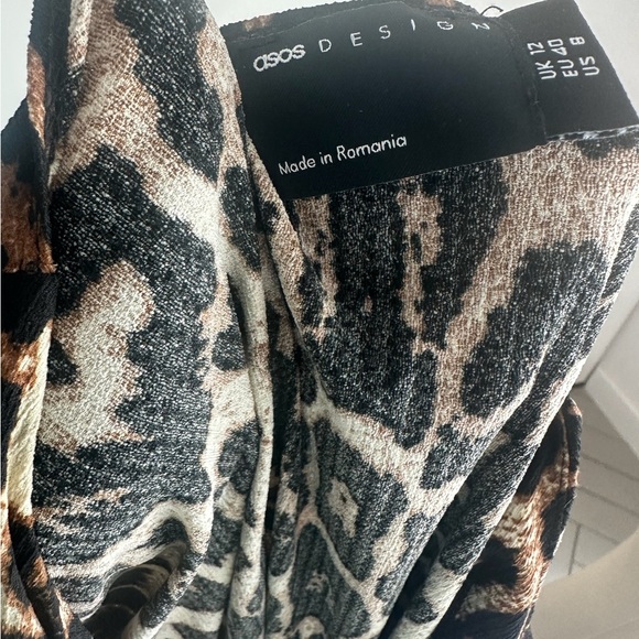 ASOS Animal Print Long Sleeve Dress - Picture 5 of 5